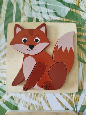 Lot puzzle en bois