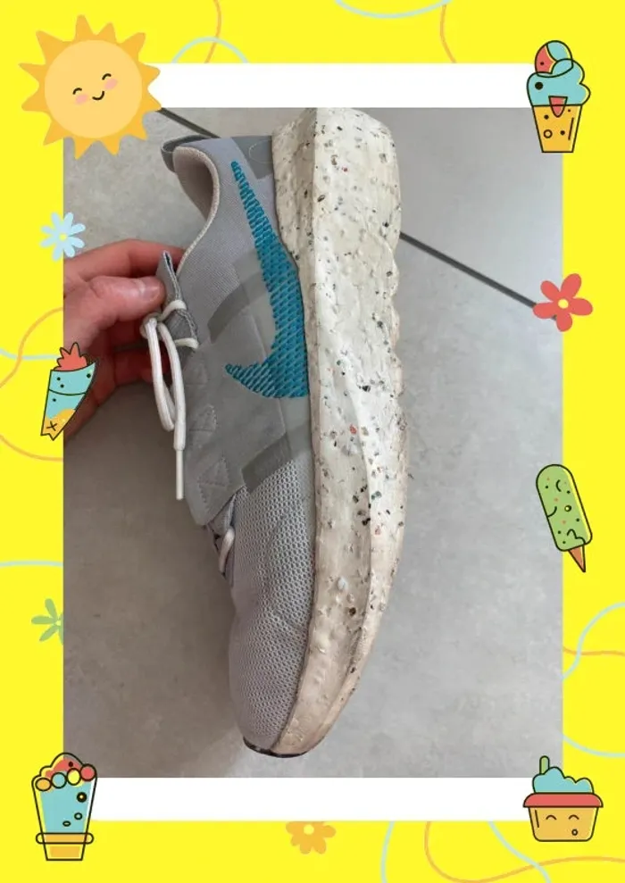 Nike Crater Impact gris bleu 44 - photo numéro 11