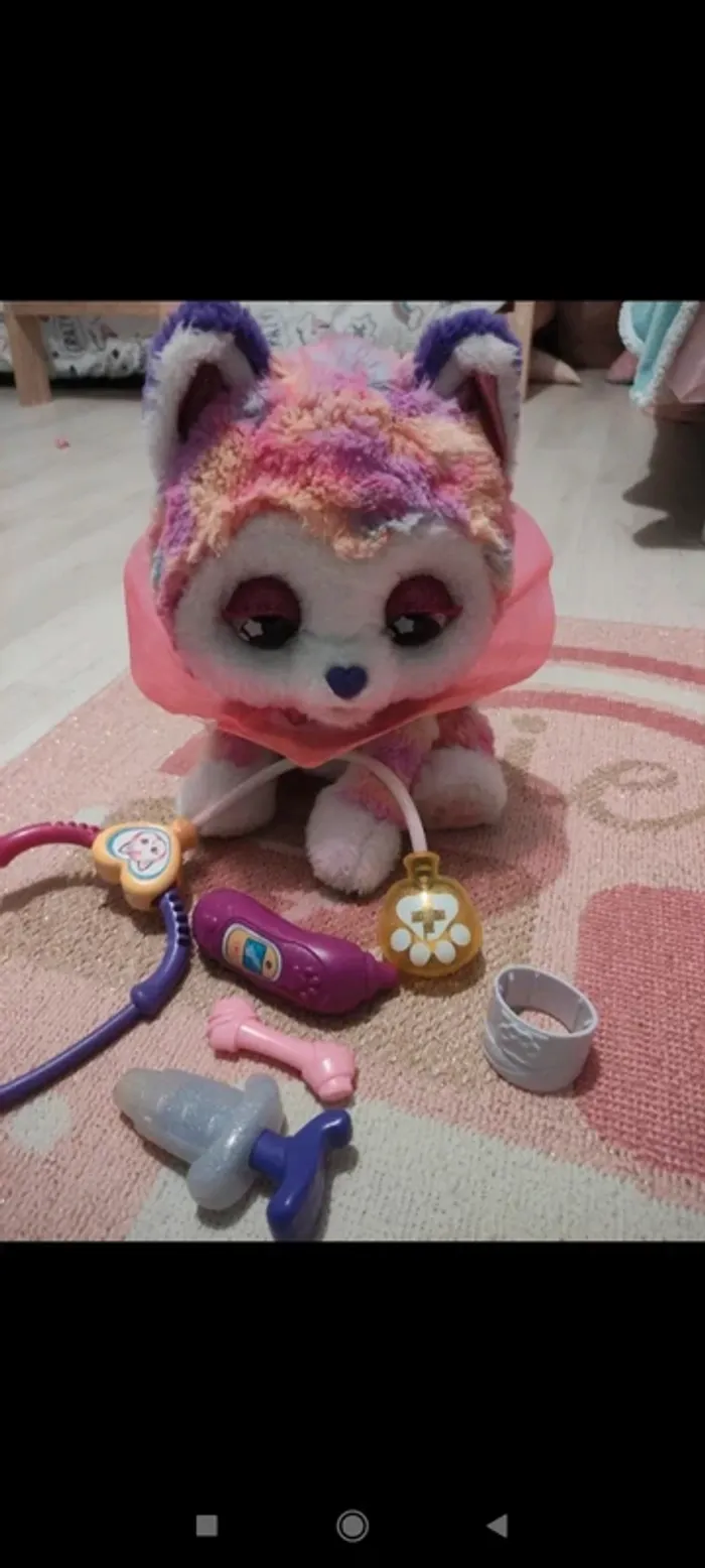 Rainbow mon chiot bobo malade de VTech en très bon état