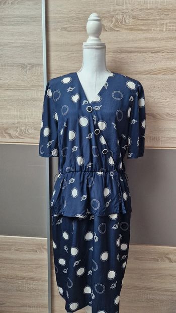 Robe vintage en soie.