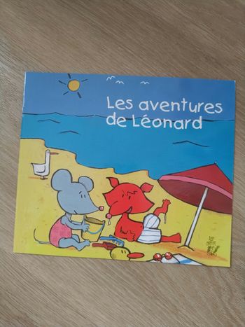 Livre les aventures de Léonard