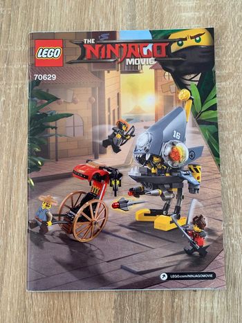 Notice livret Lego The Ninjago Movie 70629