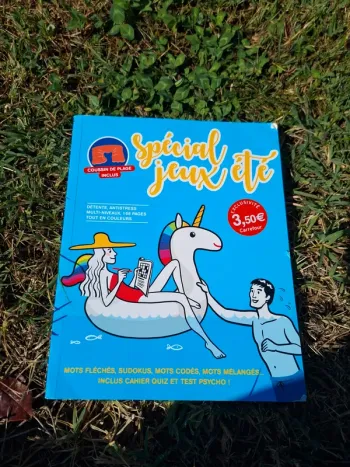 Livre spécial jeux été