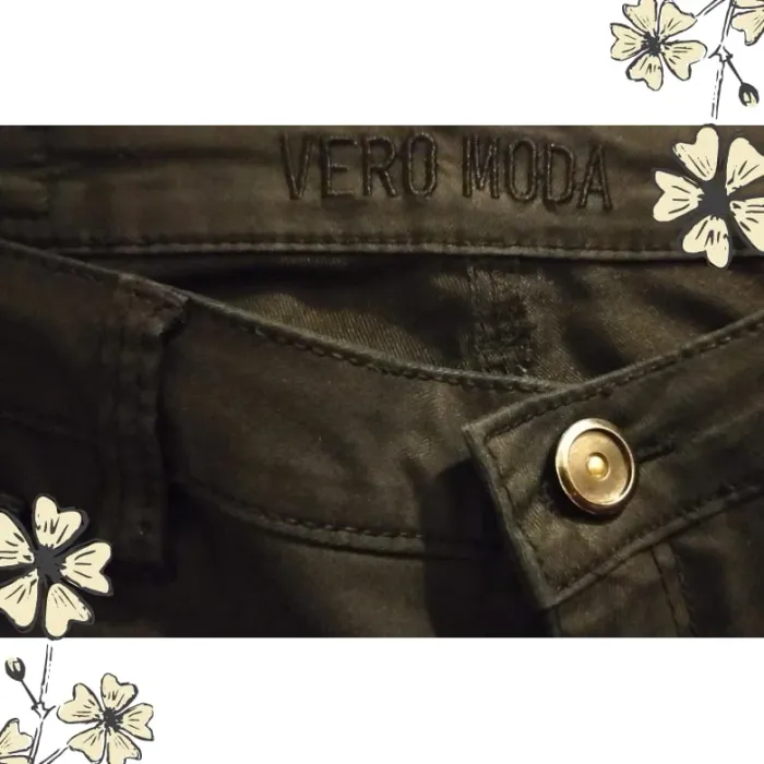 Jean noir Véro Moda femme, taille 38 - photo numéro 3