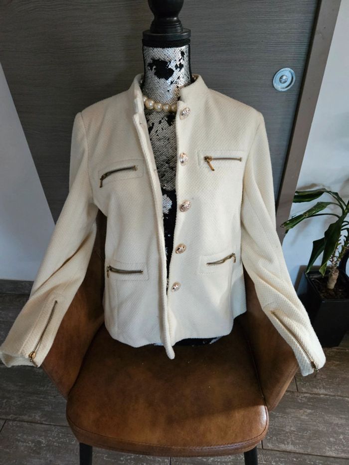 Veste ecru - photo numéro 2