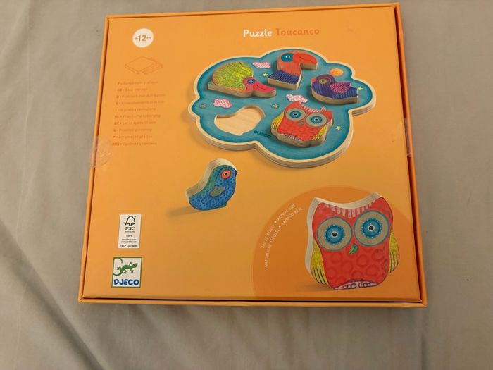 Puzzle en bois neuf Djeco - photo numéro 2