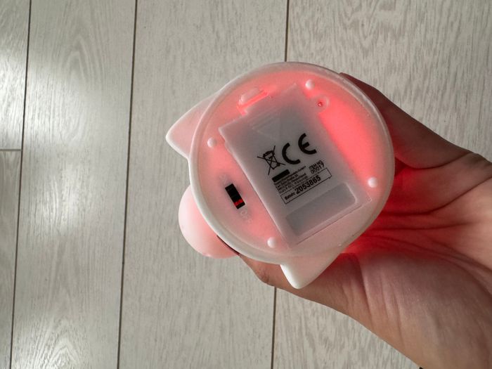 Veilleuse licorne blanche lumineuse qui change de couleurs - photo numéro 2