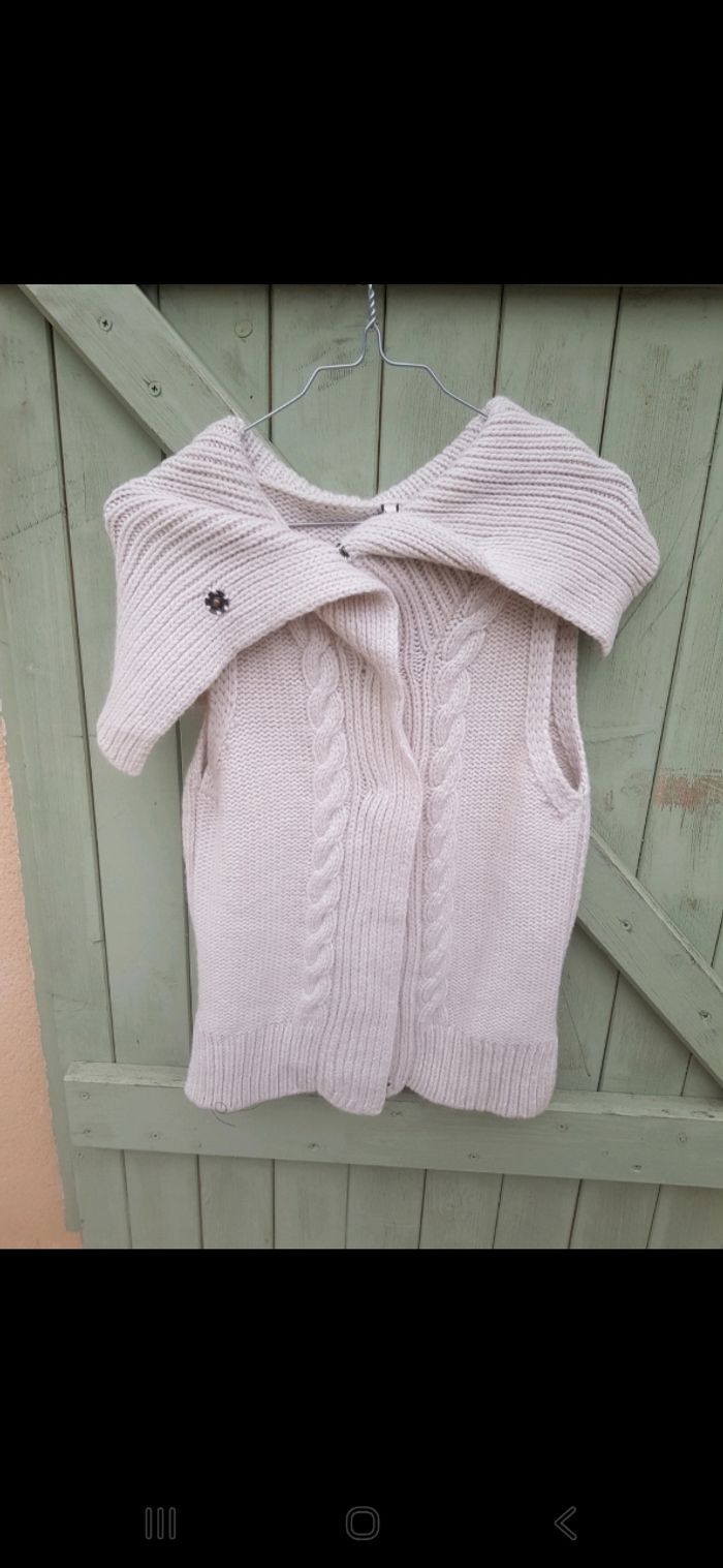 Pull/veste sans manches Kaporal