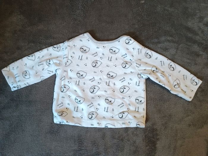 Pull velours - motif pingouin - photo numéro 4
