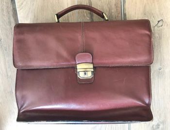 cartable en cuir Arthur et Aston