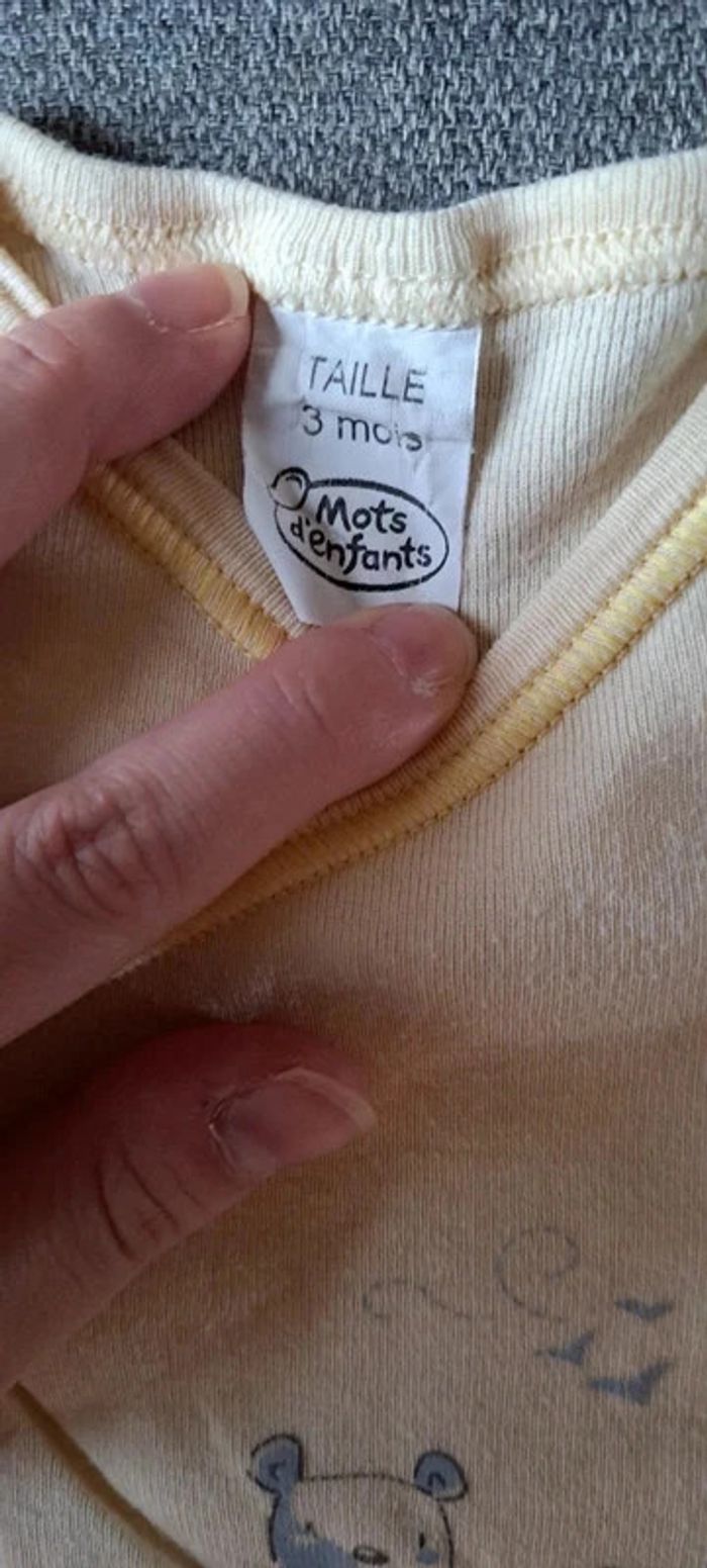 Bodie manches longues jaune - photo numéro 3