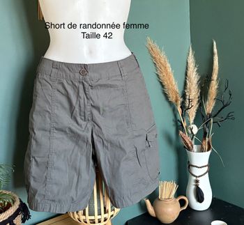 Short de randonnée femme taille 42