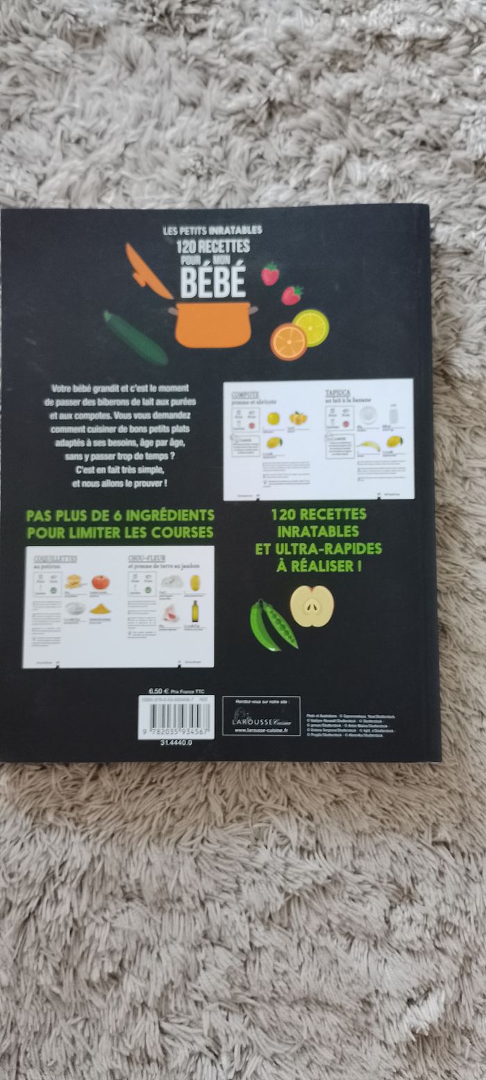 120 recettes pour mon bébé - photo numéro 2