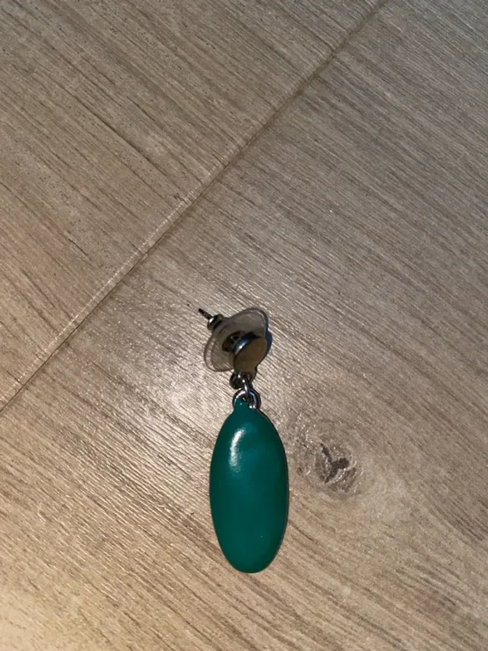 Boucles d’oreilles turquoises - photo numéro 3