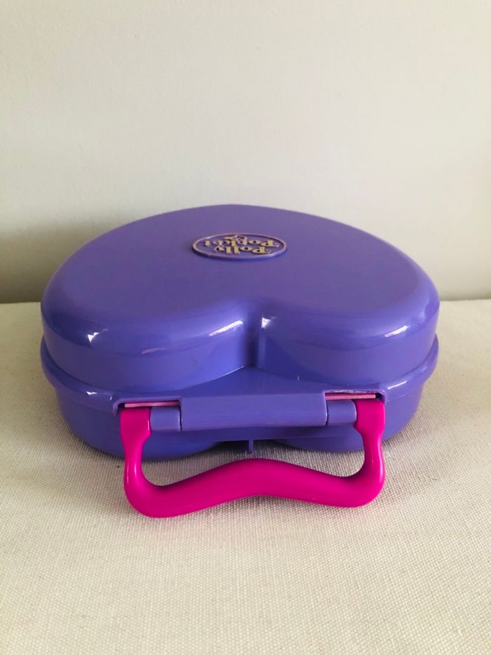 Polly pocket mariage rétro vintage boîte violet - photo numéro 7