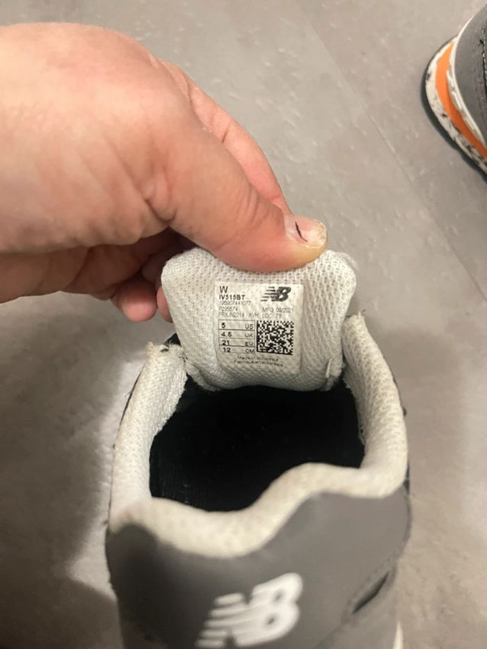 Basket new balance garçon taille 21 - photo numéro 3
