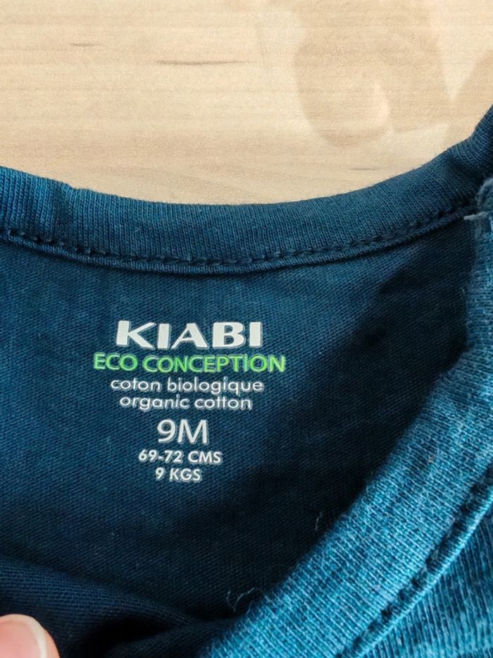 T-shirt Kiabi 9 mois - photo numéro 2