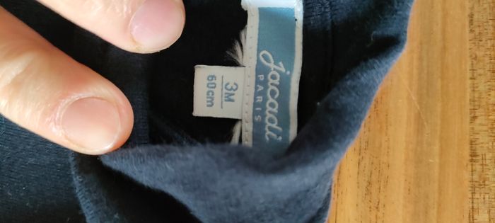 Sweat bonjour bébé jacadi - photo numéro 2