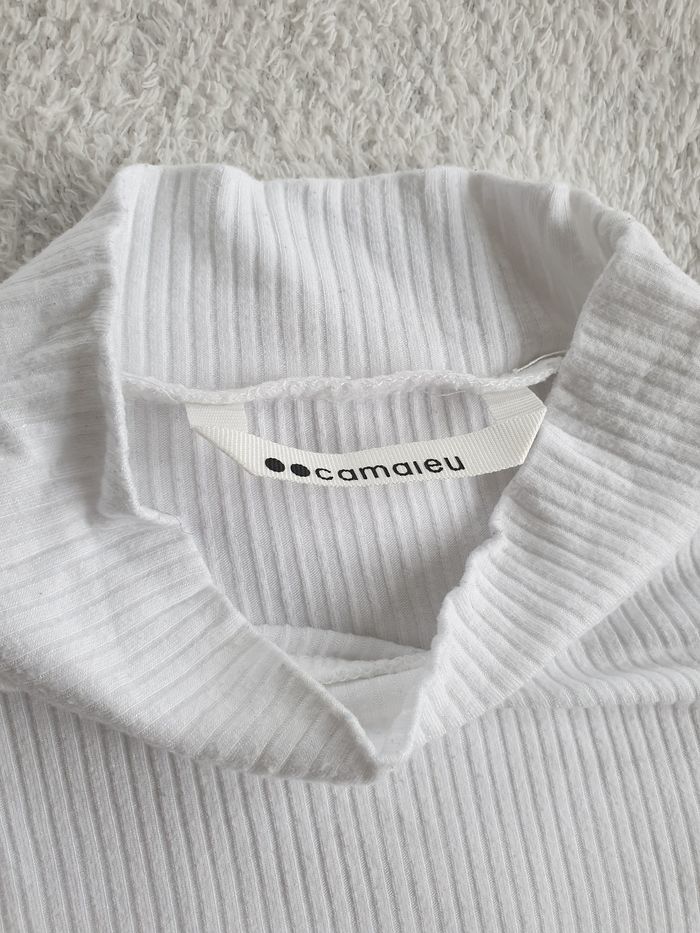 Petit pull femme blanc L - photo numéro 2