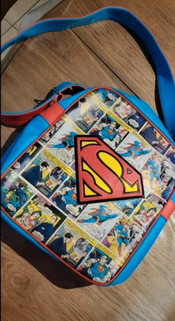 Sac bandoulière vintage Superman – DC Comics – Collector
