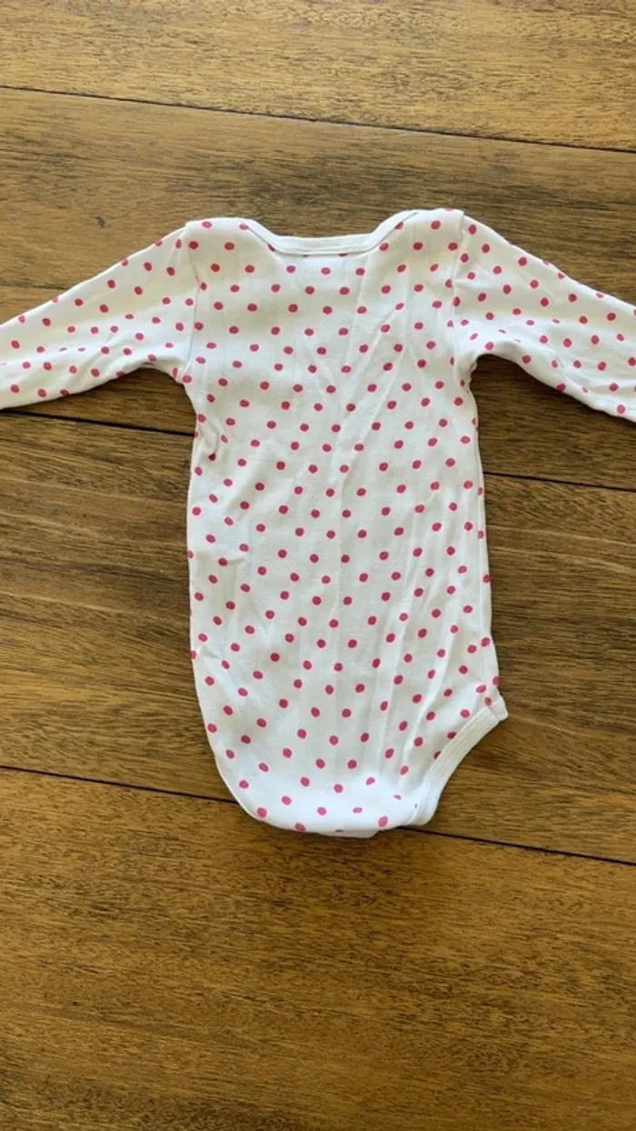 Lot de 3 bodies ML Petit Bateau 12 mois - photo numéro 6