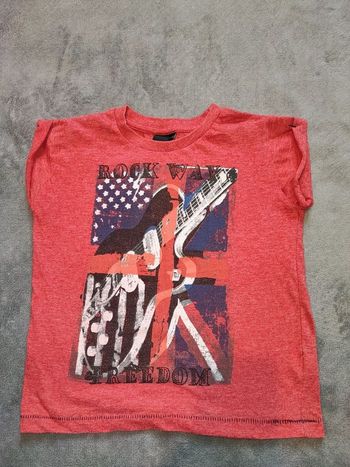 Tee shirt 6 ans guitare