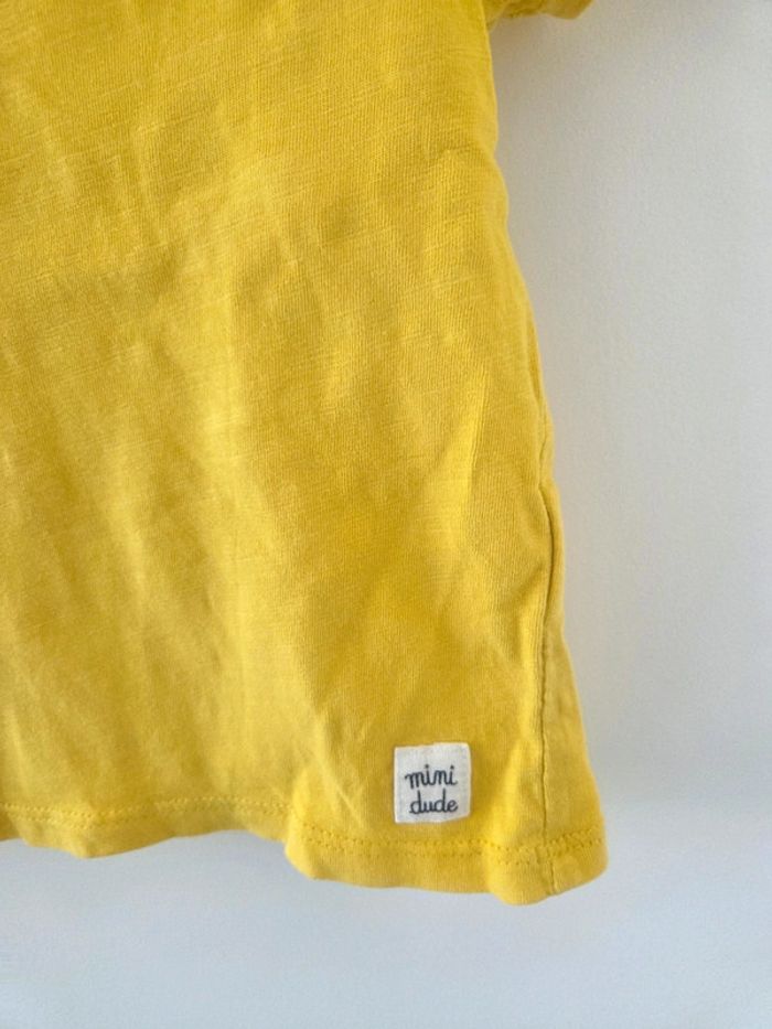 Tee-shirt 18m kiabi jaune - photo numéro 3