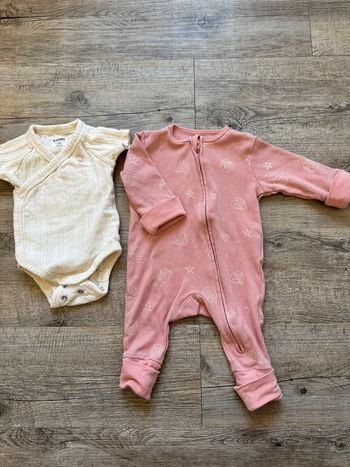 Pyjama sans pied coquillage