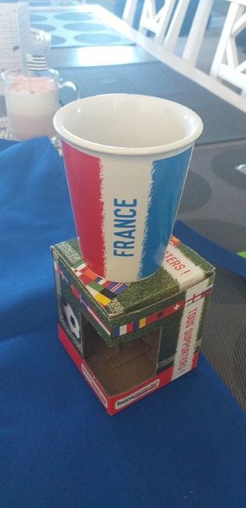 2 verres supporters de la France