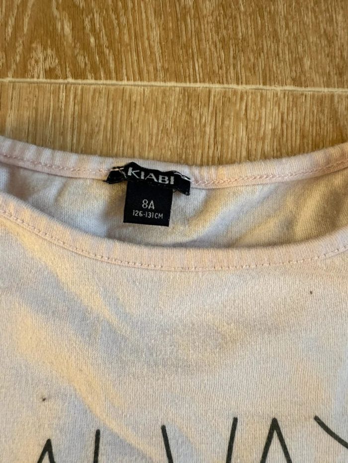🎀T-shirt manche longue fille 8 ans - photo numéro 4