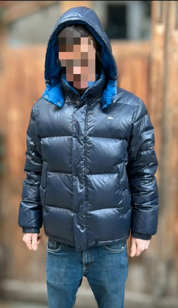 Doudoune Lacoste taille M en duvet et plumes - photo numéro 4