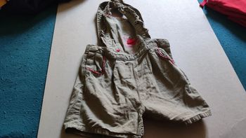 salopette short 36 mois