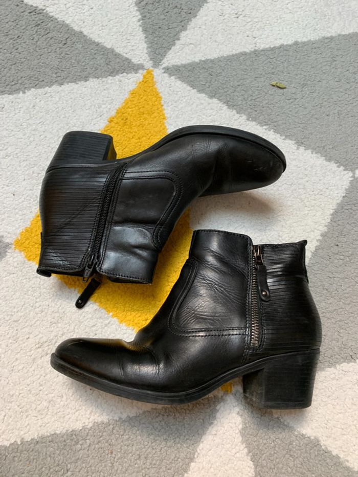 Bottines en cuir Ateliers Mégis Taille 37