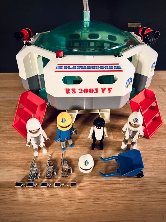 Playmobil - Navette Playmospace Station spatiale 3536 - Vintage 1980 - photo numéro 3