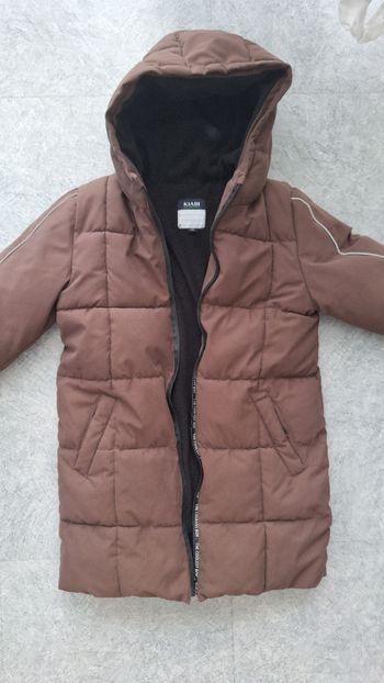 Manteau long marron 12 ans
