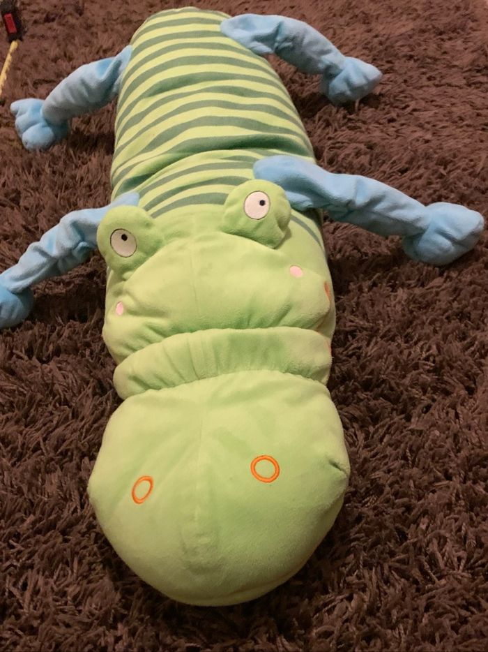 Crocodiles géant 92cm lit enfant ou bloc roulade