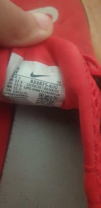 Chaussures à marche Nike bon état