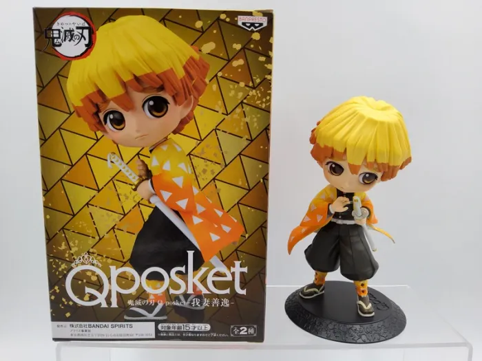 Demon Slayer Figure – Q Posket – Agatsuma Zenitsu Ver. A
