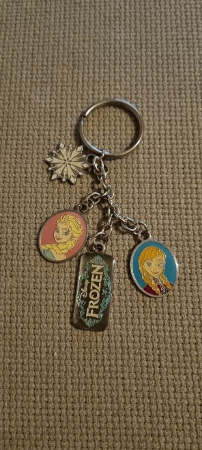 Porte clef la reine des neiges