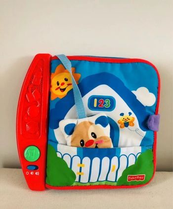 Livre en tissu Fisher price - musical