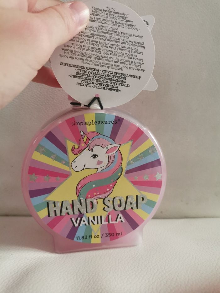 Savon pour les mains licorne à la vanille neuf - photo numéro 2