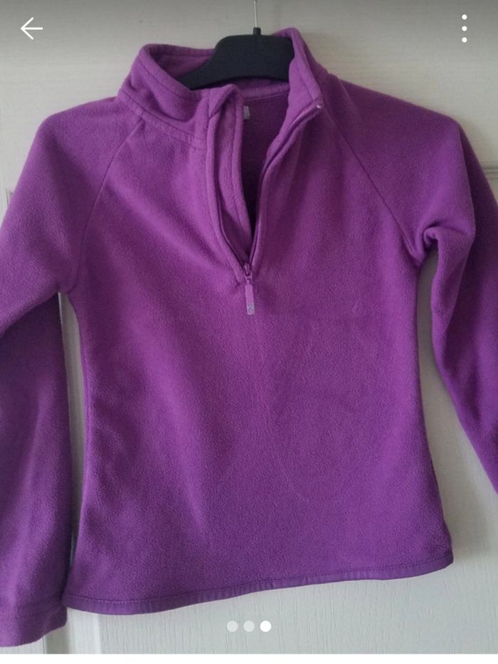 Pull polaire fille Tex 4 ans tbe