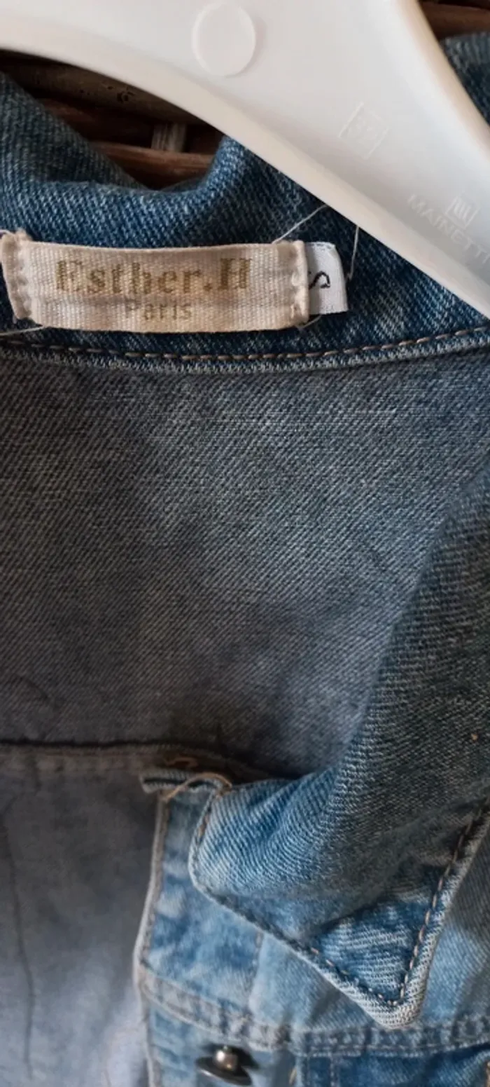 Veste en jean TBE - photo numéro 2
