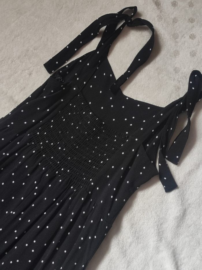 Combinaison noire à pois blanc taille XS - photo numéro 3