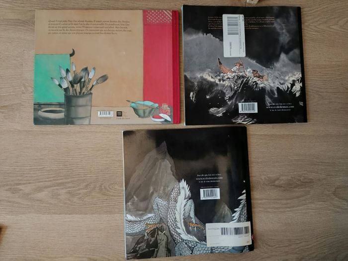 lot de 3 livres de l'auteur Chen Jiang Hong. - photo numéro 2