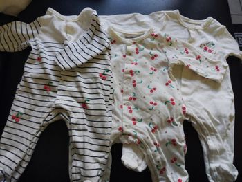 Lot de 3 pyjamas légers 1 mois