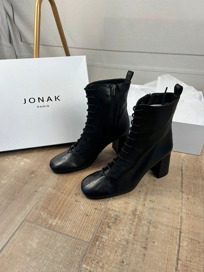 Bottines Noires Jonak 41 neuves