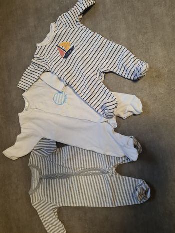Pyjama en 1 mois