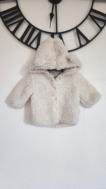Manteau blanc Minnie 3 mois