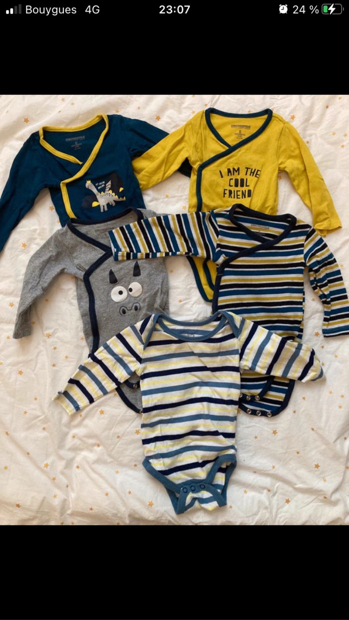 Lot 19 bodies 6 mois - photo numéro 4